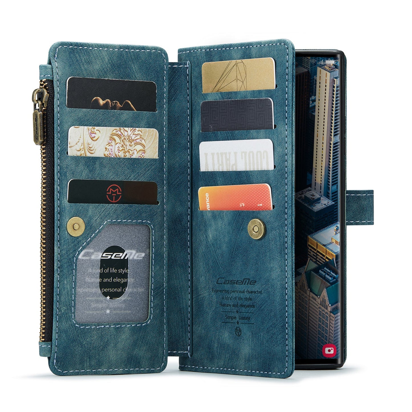 3-in-1 Functionality Durable Wallet Case for Samsung Galaxy