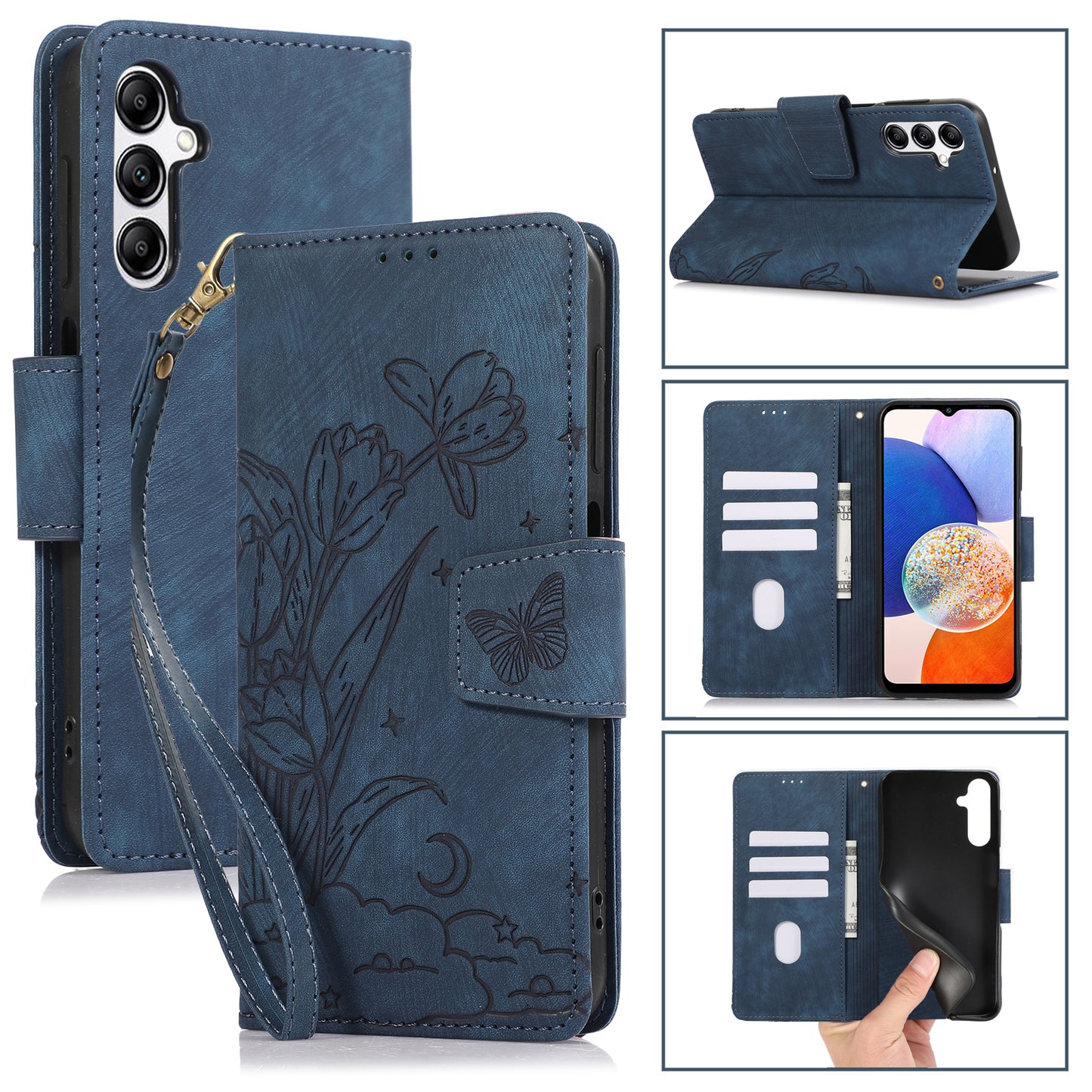 Leather Phone Case for Samsung Galaxy