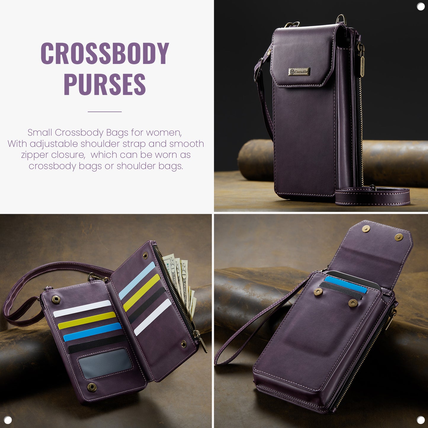 Fashion RFID Crossbody Phone Bag