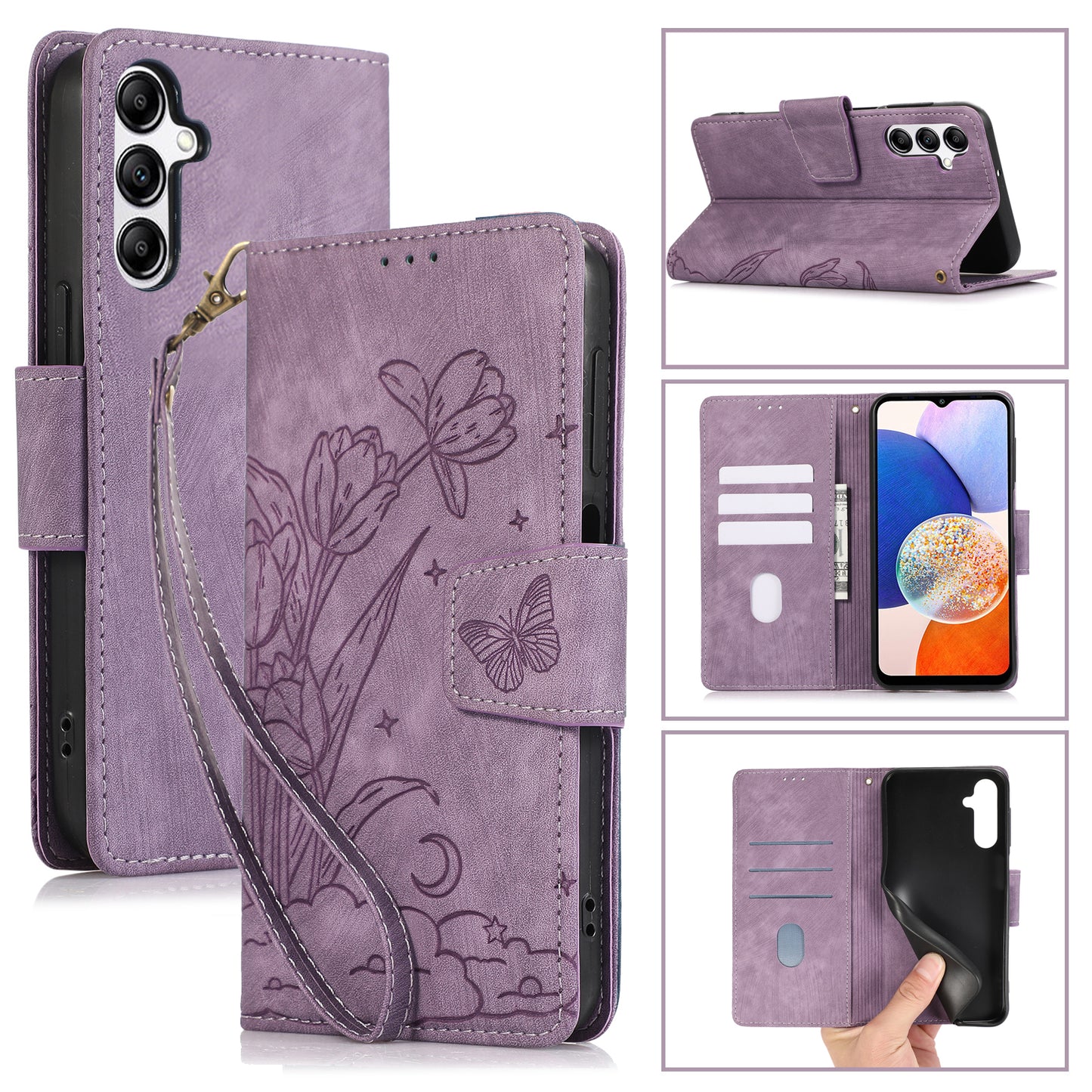 Leather Phone Case for Samsung Galaxy