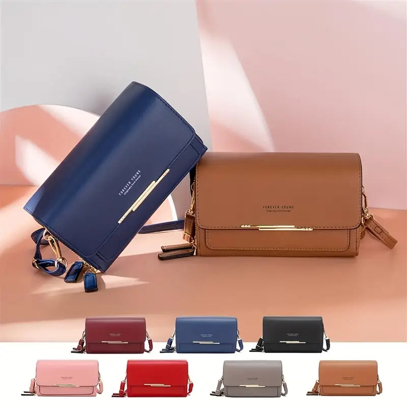 Fashionable RFID Blocking Crossbody Bag