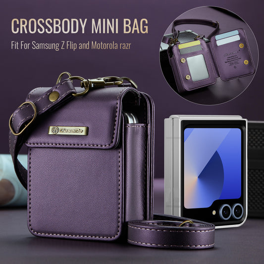 RFID Crossbody Mini Bag for Galaxy Z Flip