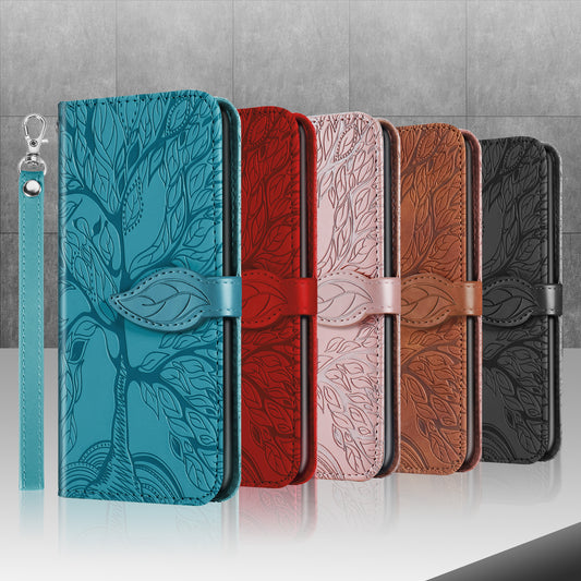 Tree of Life Wallet Flip Case for iPhone