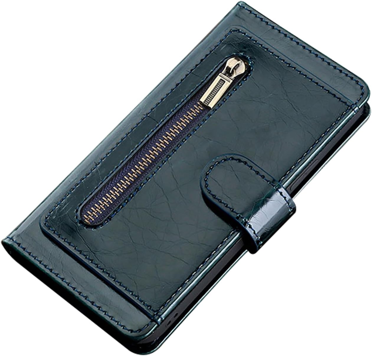 Leather Flip Wallet Phone Cover for iPhone