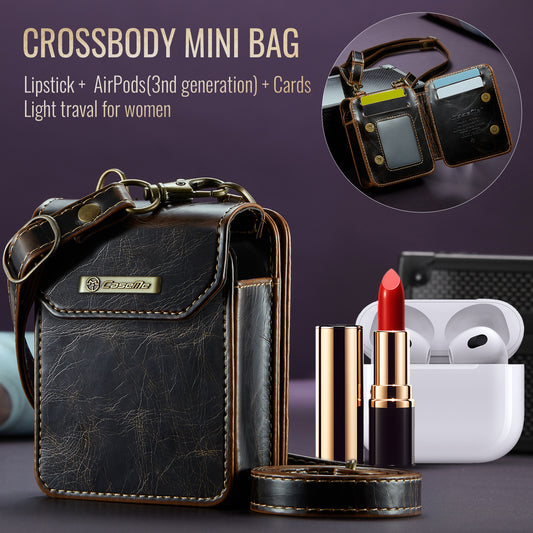 Fashion Earphone Wallet Bag Compatible with Apple AirPods & Samsung FreeBuds