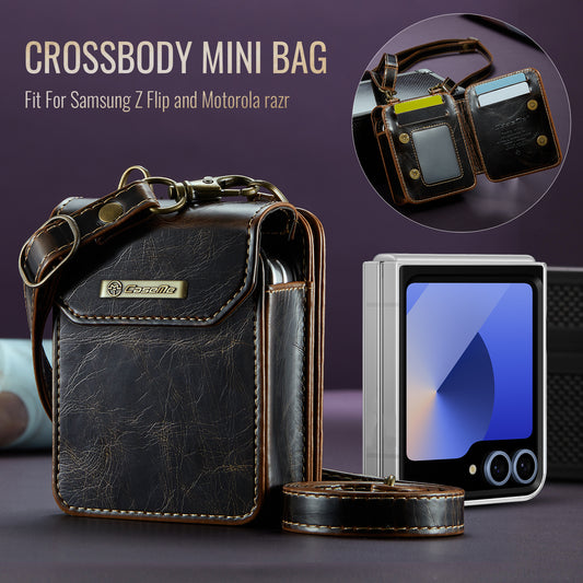 Fashion RFID Crossbody Mini Bag for Galaxy Z Flip