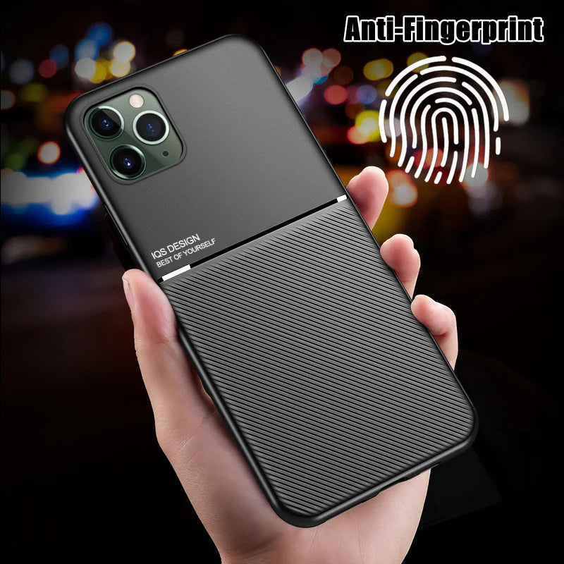 Shockproof Magnetic Car Phone Case for iPhone