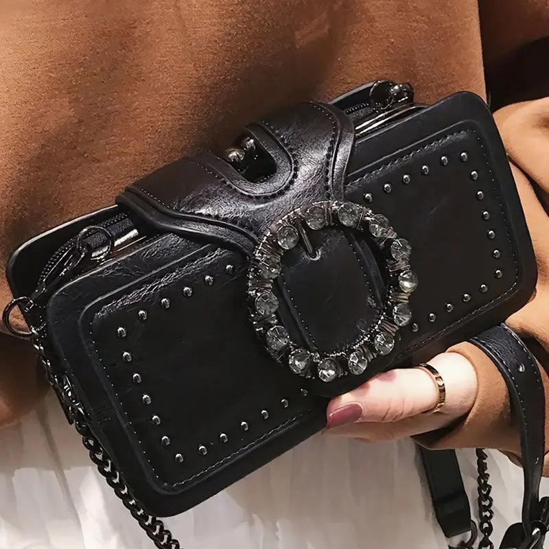 Women's Fashion Retro Clutch Chain Shoulder Bag