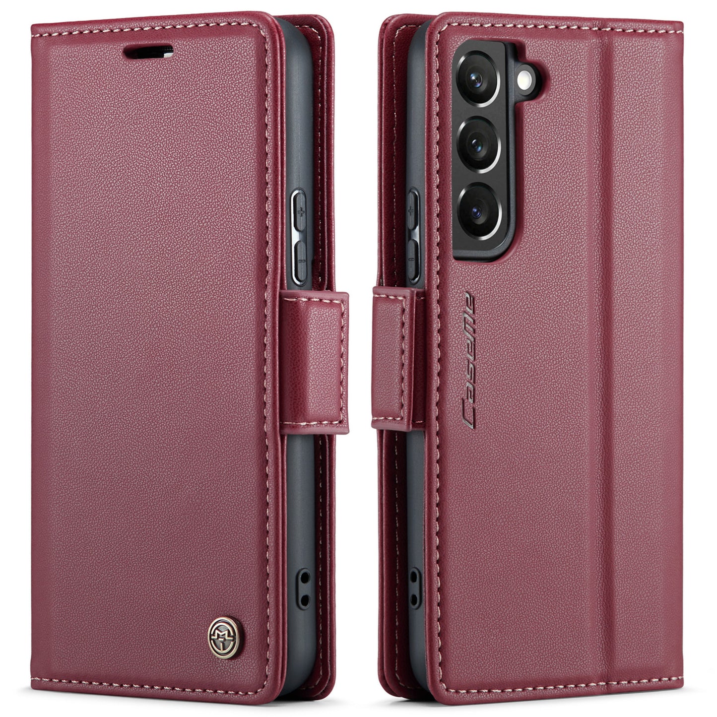 RFID Leather Wallet Phone Case for Samsung Galaxy S