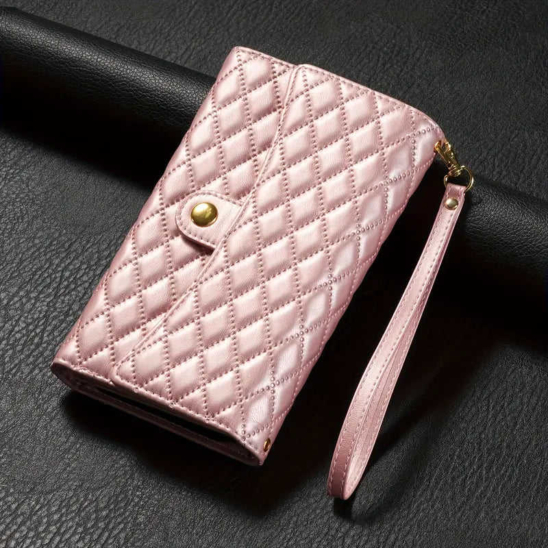 Crossbody Fashion Faux Leather Phone Case for Samsung Galaxy