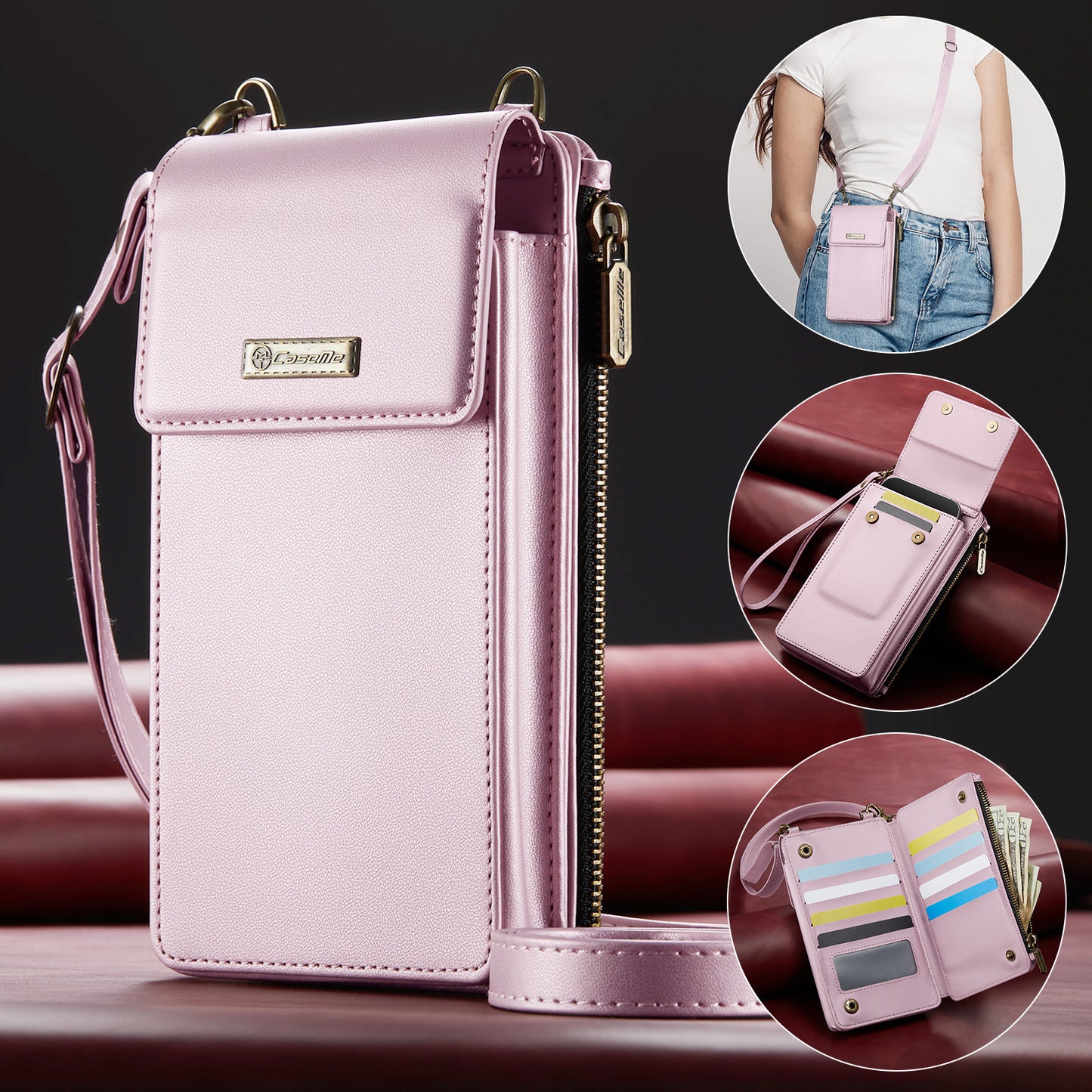 Luxury RFID Crossbody Phone Bag