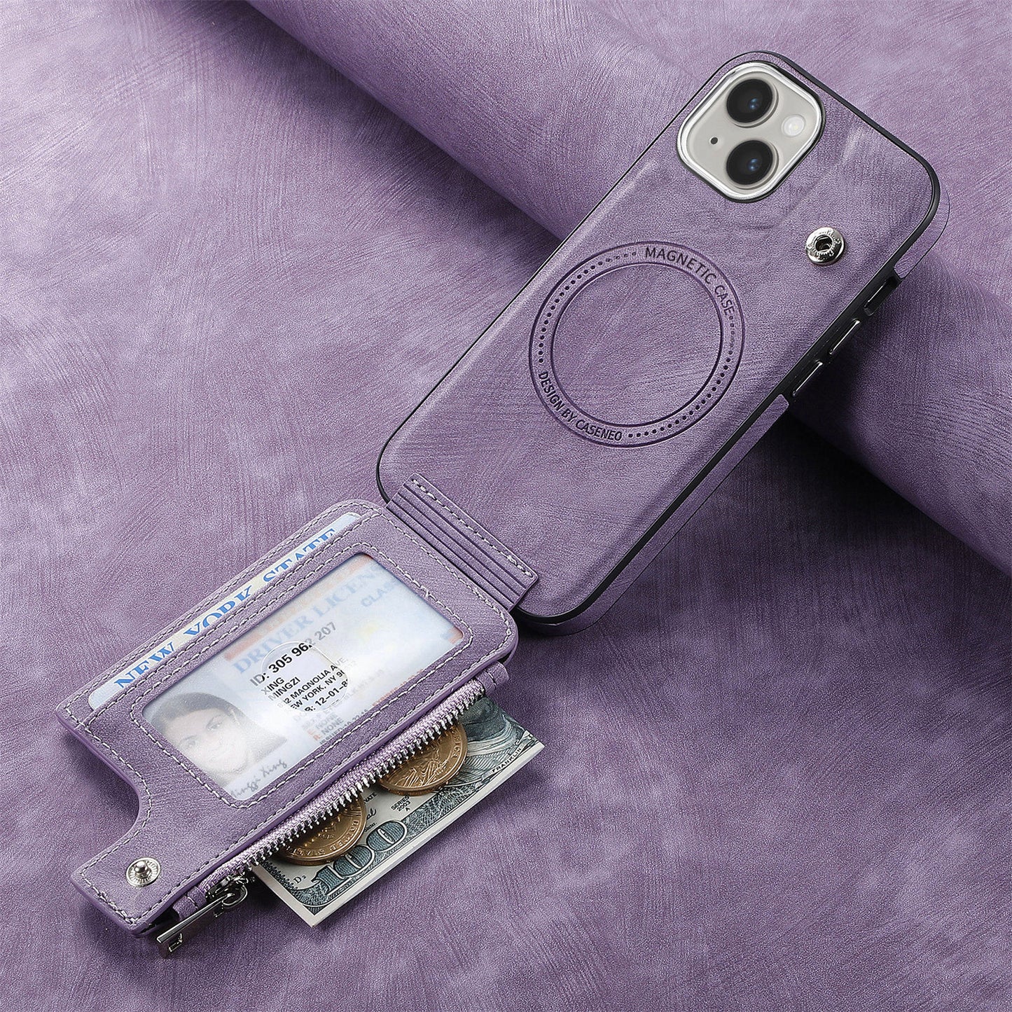 Versatile Magsafe Zipper Case for iPhone