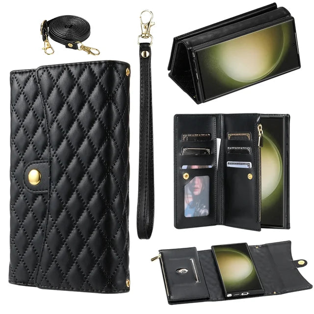 Crossbody Wallet Case for Samsung Galaxy