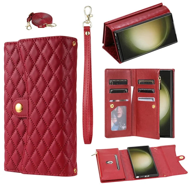 Crossbody Wallet Case for Samsung Galaxy