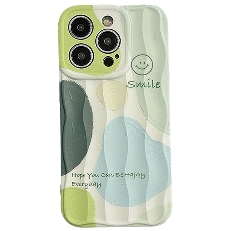 Contrast Green Braided Bracelet Phone Case for iPhone