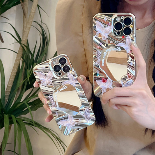 Butterfly Mirror Soft iPhone Case