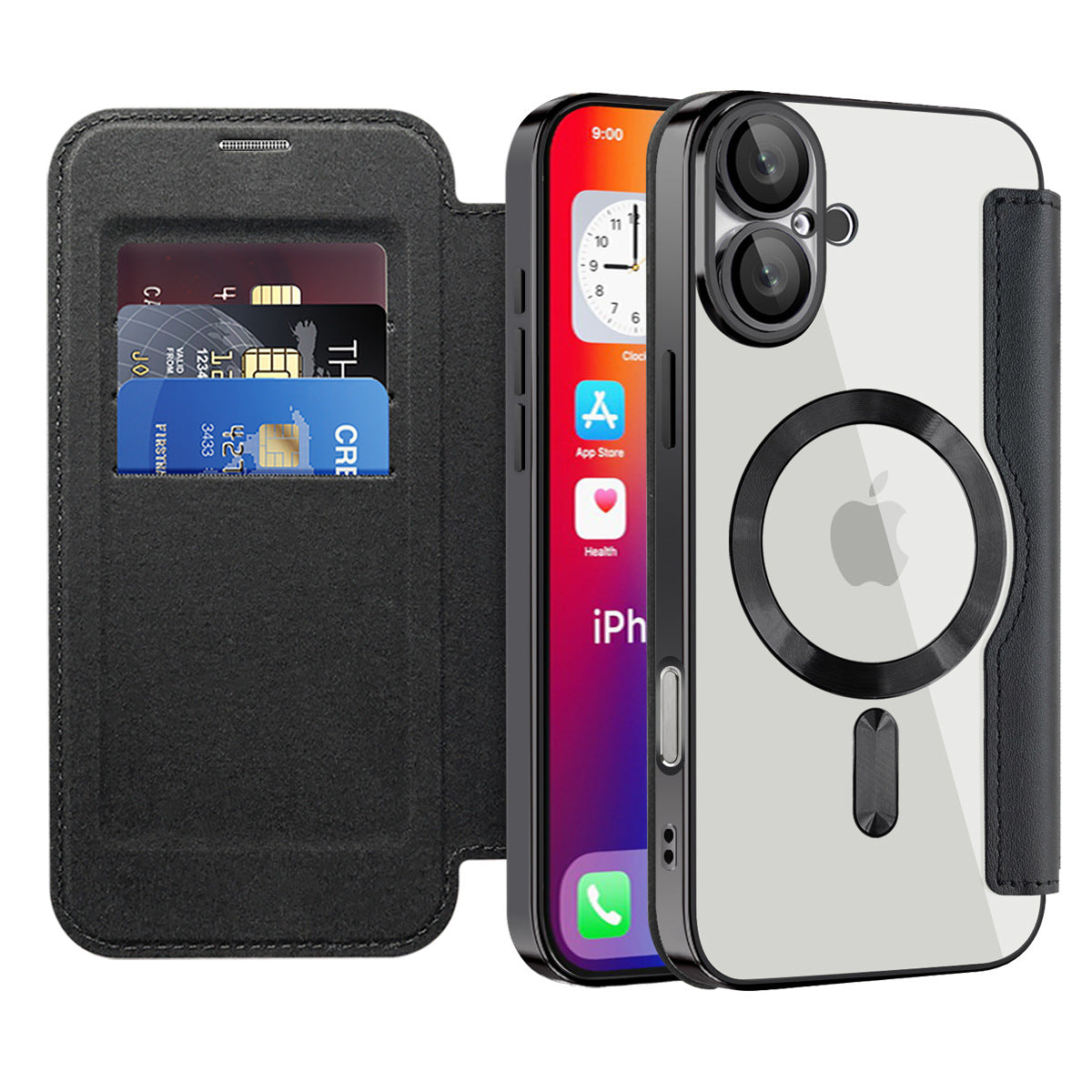 Flip Magnetic Phone Case for iPhone