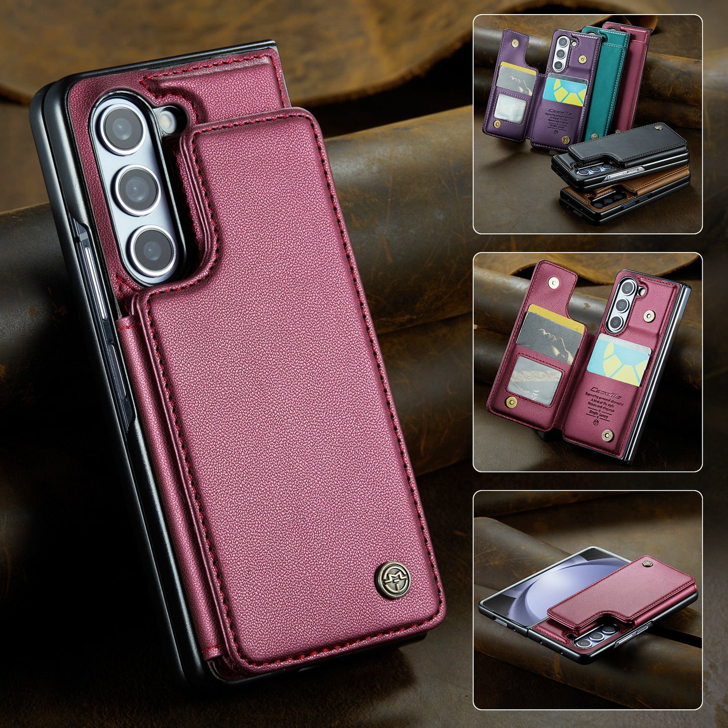 Multifunctional Wallet Phone Case for Samsung Galaxy