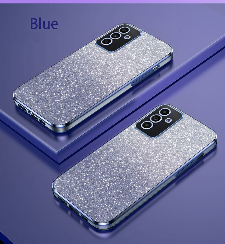 High-end Fashion Gradient Flash Powder Phone Case for Samsung Galaxy