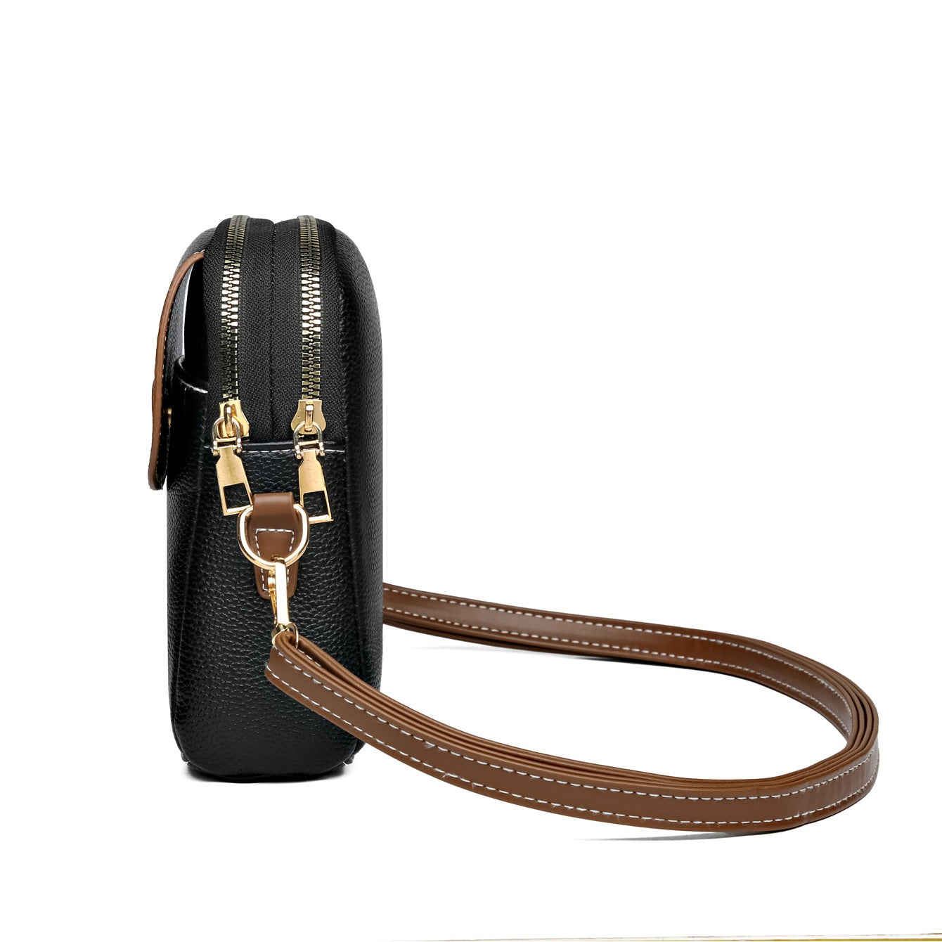 2025 New Women's Soft Leather Crossbody Bag - Mini Shoulder Purse, Fashion Phone Bag with Adjustable Strap