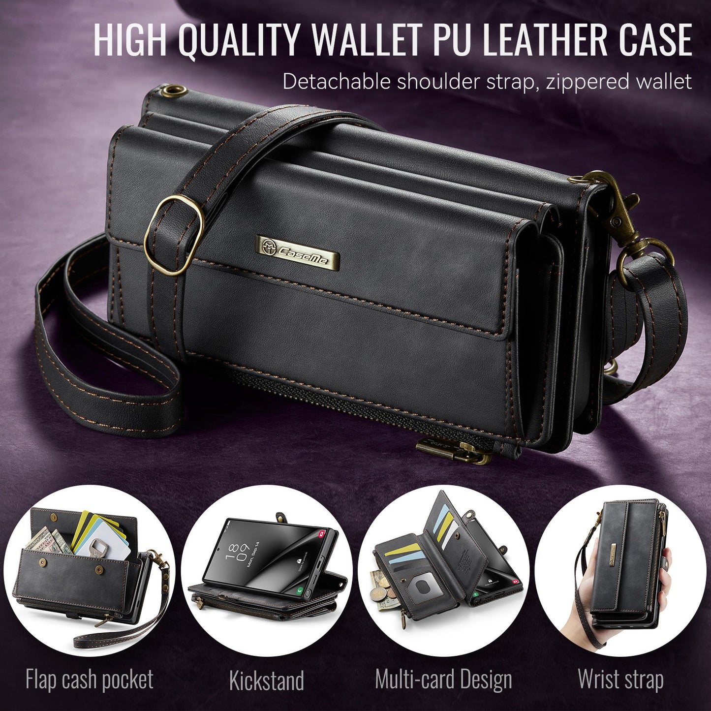 Hight Quality Wallet Leather Case  for Samsung