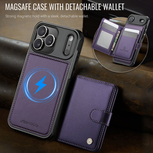 Detachable Magsafe Card Holder Phone Case for iPhone 17
