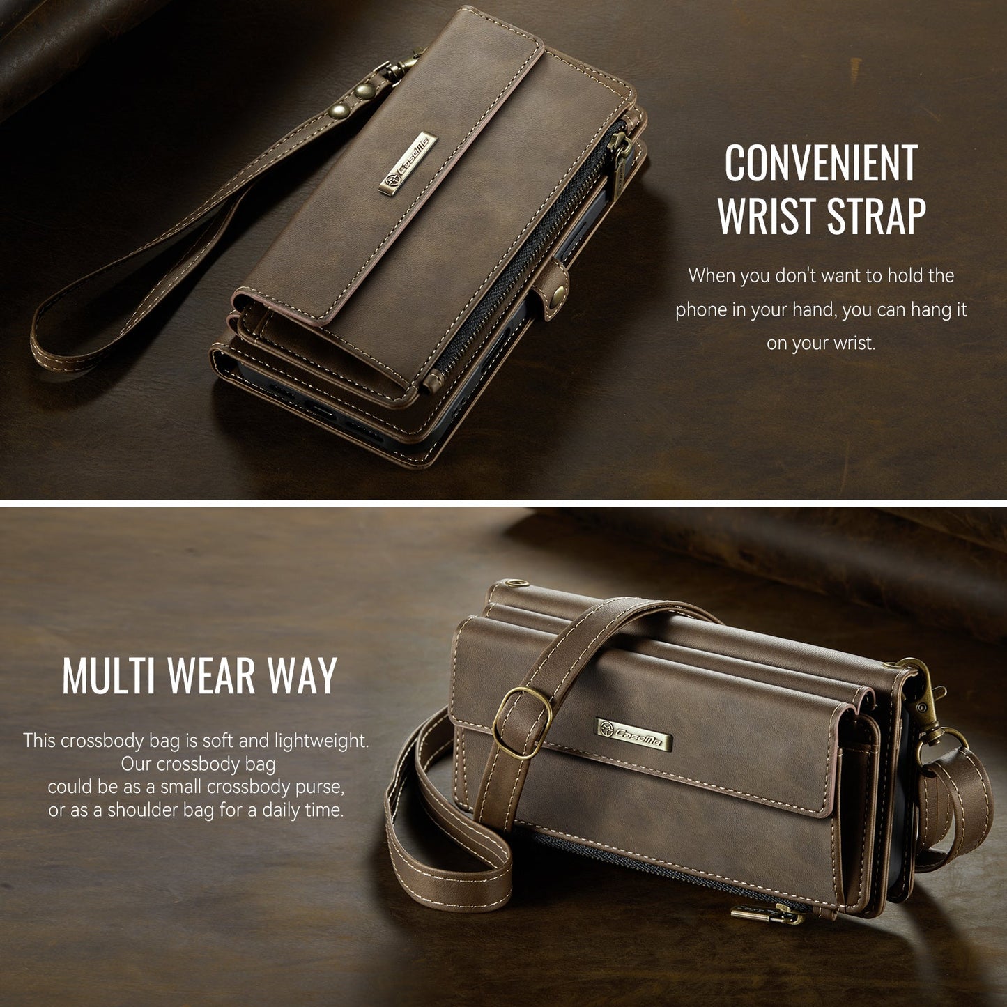 Hight Quality Wallet Leather Case  for iPhone 17 Series