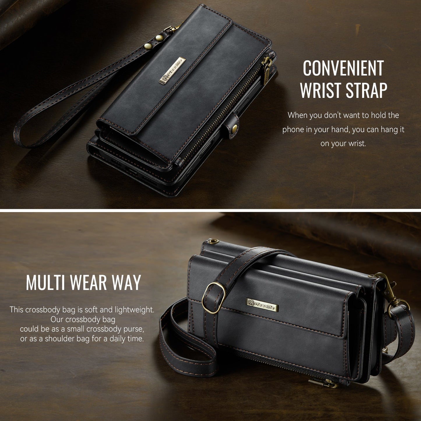 Hight Quality Wallet Leather Case  for iPhone 17 Series