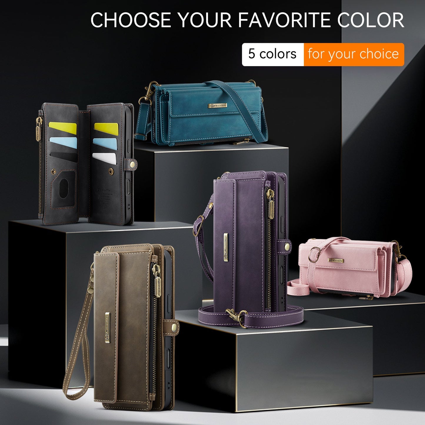 Hight Quality Wallet Leather Case  for iPhone 17 Series