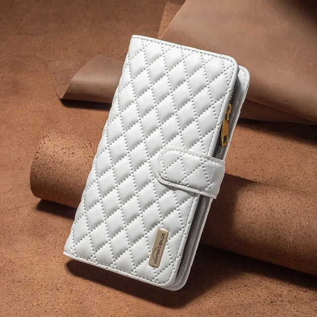 Luxury Leather Wallet Case for Samsung Galaxy