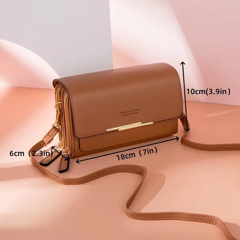 Fashionable RFID Blocking Crossbody Bag