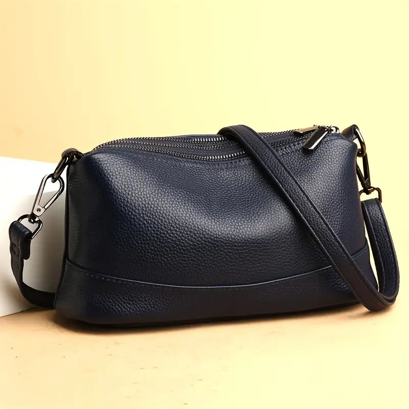 Genuine Leather Fashionable Women's Crossbody Bag