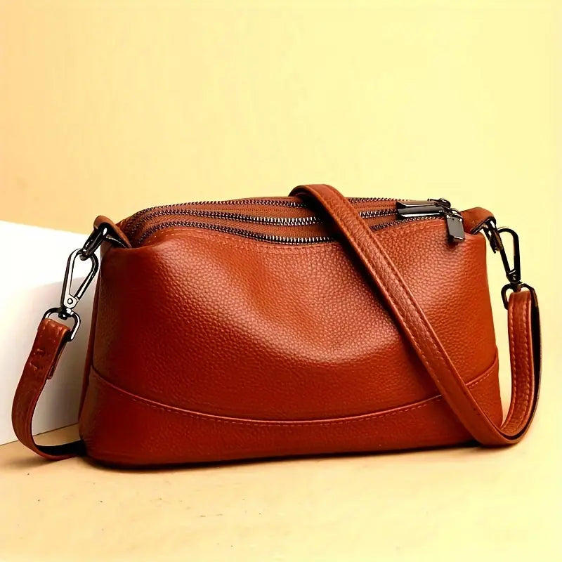 Genuine Leather Fashionable Women's Crossbody Bag