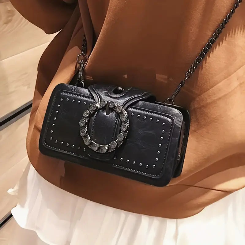 Women's Fashion Retro Clutch Chain Shoulder Bag