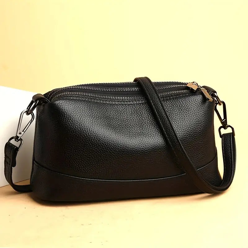 Genuine Leather Fashionable Women's Crossbody Bag
