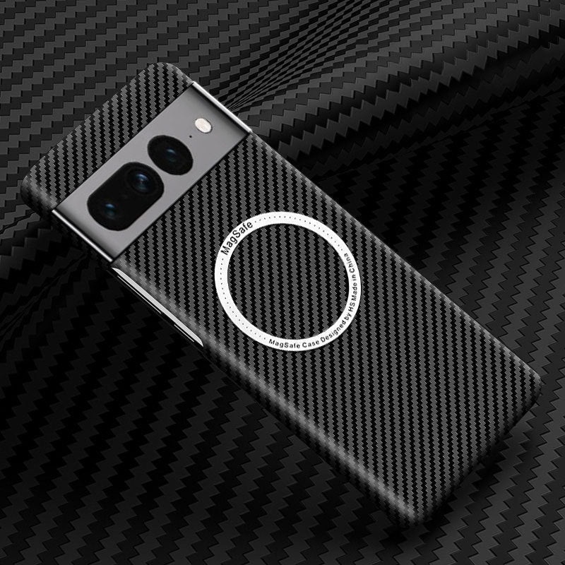 Ultra-thin Carbon Fiber Style Magnetic Case for Google Pixel